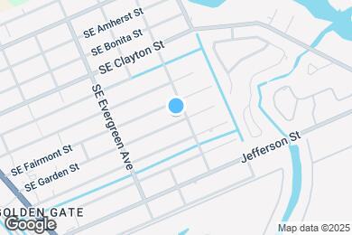 Map image of the property - 3299 SE Garden St
