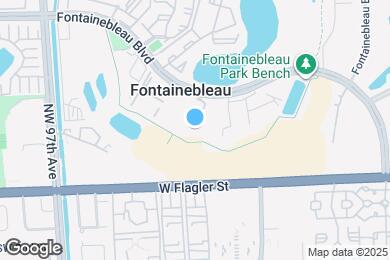 Map image of the property - 9310 Fontainebleau Blvd