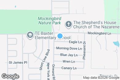 Map image of the property - 1134 Starling Cir