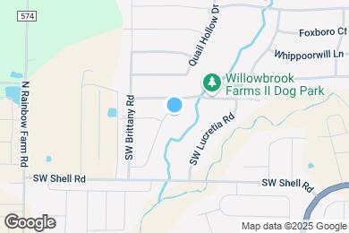 Map image of the property - 3309 SW Carter Rd