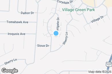 Map image of the property - 5456 Eastgate Dr