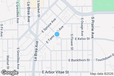 Map image of the property - 506 E Kelso St