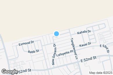 Map image of the property - 4008 New Orleans Dr