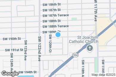 Map image of the property - 11970 SW 190th St