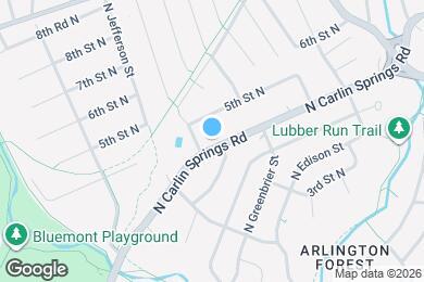 Map image of the property - 5323 N Carlin Springs Rd