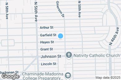 Map image of the property - 5207 Hayes St