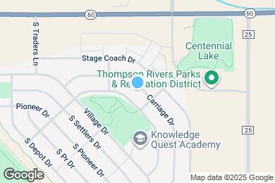 Map image of the property - 2584 Carriage Dr