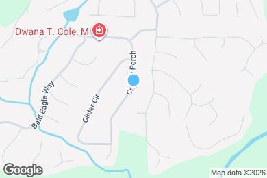 Map image of the property - 3618 Craggy Perch