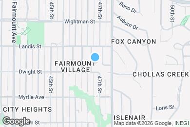 Map image of the property - 3631 47th St