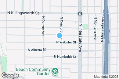 Map image of the property - 5115 N Concord Ave