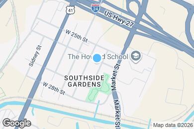 Map image of the property - 2605 Carr St