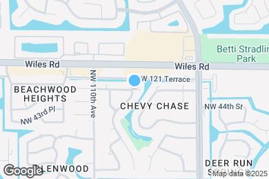 Map image of the property - 10815 NW 45th St