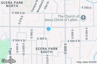 Map image of the property - 671 E 445 S
