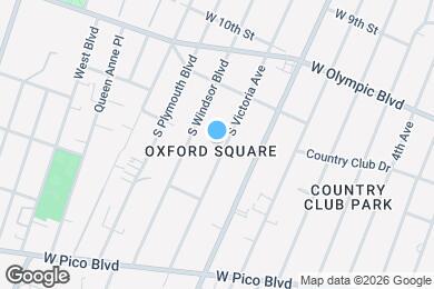Map image of the property - 1147 S Victoria Ave