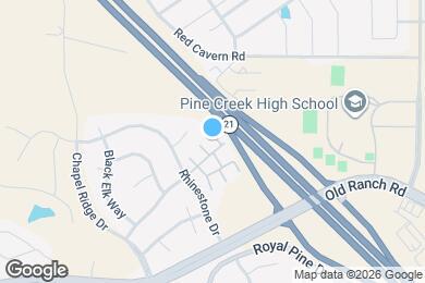 Map image of the property - 10818 Tincup Creek Pt