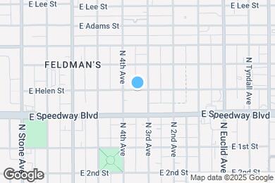 Map image of the property - 426 E Helen St