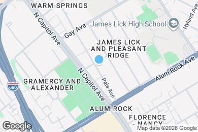 Map image of the property - 68 Pala Ave