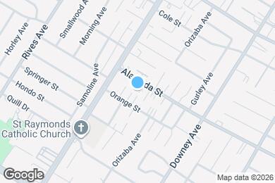 Map image of the property - 8052 Alameda St