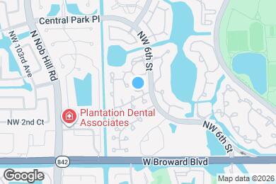 Map image of the property - 9825 NW 2nd Ct