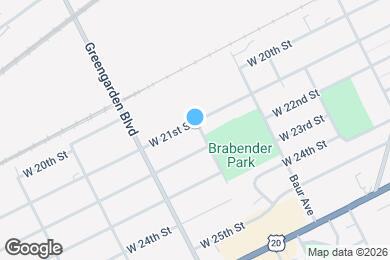 Map image of the property - 2104 Emerson Ave