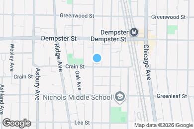 Map image of the property - 1203 Maple Ave