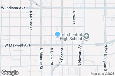 Map image of the property - 811 W Spofford Ave