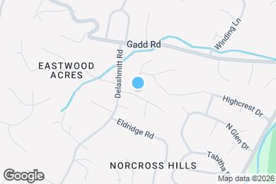 Map image of the property - 607 Mountain Wood Dr