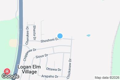 Map image of the property - 1760 Shoshoni Dr