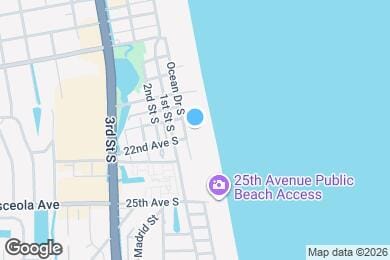 Map image of the property - 2200 Ocean Dr S