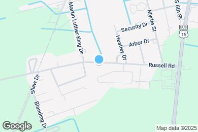 Map image of the property - 427 Russell Rd
