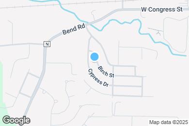 Map image of the property - 1700 Birch St