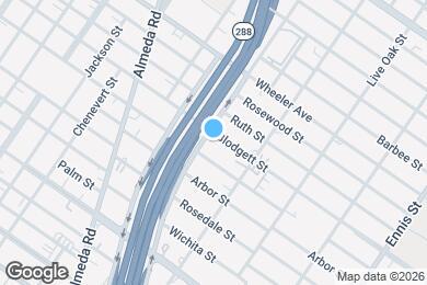 Map image of the property - 2208 Blodgett St