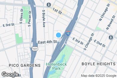 Map image of the property - 1919 East 4th Street