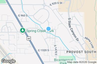 Map image of the property - 1135 S 1410 E