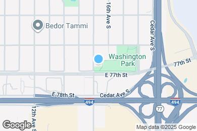 Map image of the property - 7633 Bloomington Ave S