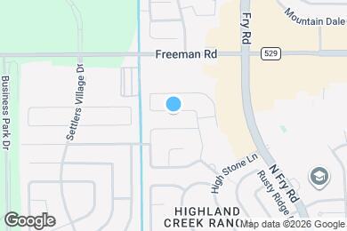 Map image of the property - 20735 Dewberry Creek Ln