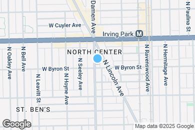 Map image of the property - 1958 W Byron St