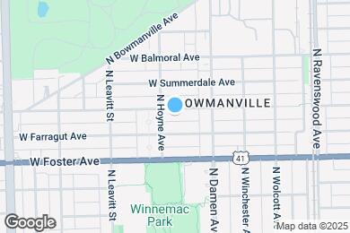 Map image of the property - 2043 W Berwyn Ave