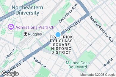 Map image of the property - 1008 Tremont St