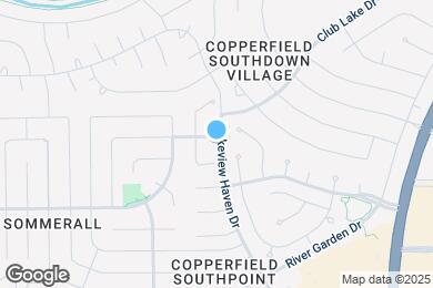 Map image of the property - 16003 Pebbleglen Dr