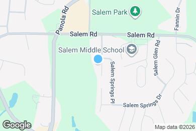 Map image of the property - 3609 Salem Hills Dr