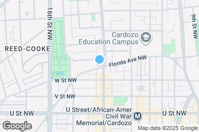 Map image of the property - 1414 Belmont St NW