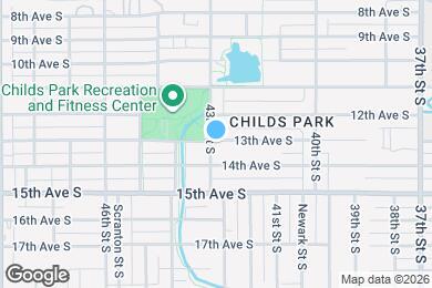 Map image of the property - 1300 43rd St S