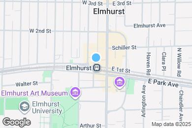 Map image of the property - 117 W 1st St