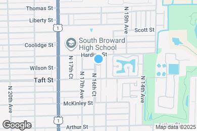 Map image of the property - 1729 N 16th Ct