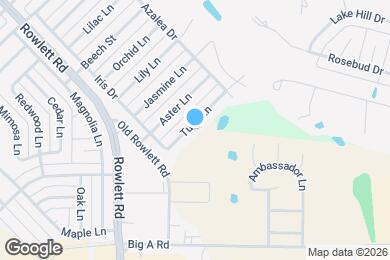 Map image of the property - 3416 Tulip Ln