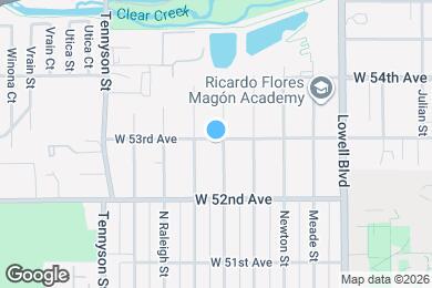 Map image of the property - 5295 Perry St