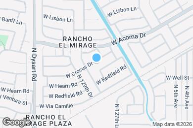Map image of the property - 12821 W Crocus Dr