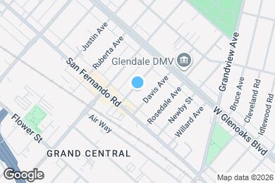 Map image of the property - 1026 Grover Ave