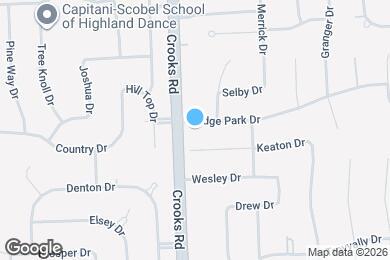 Map image of the property - 969 Bridge Park Dr